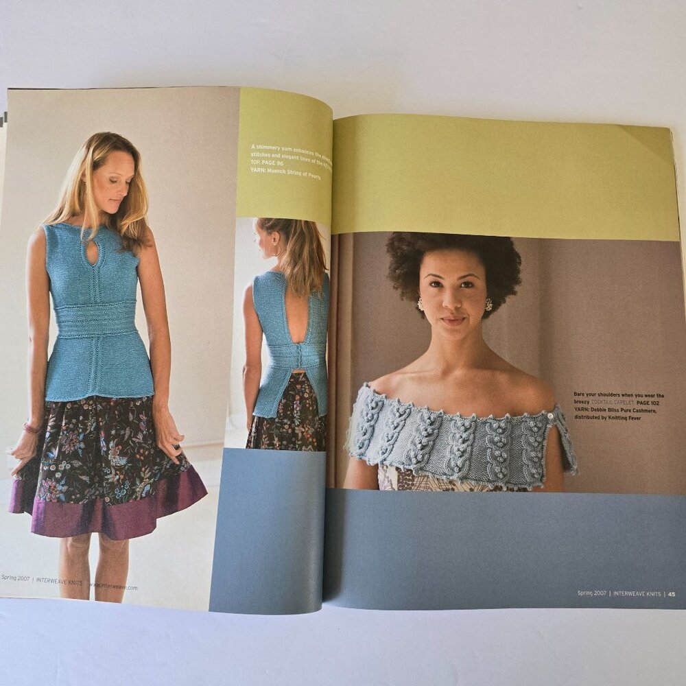 Interweave Knits Spring 2007 Magazine - Picture 11 of 16